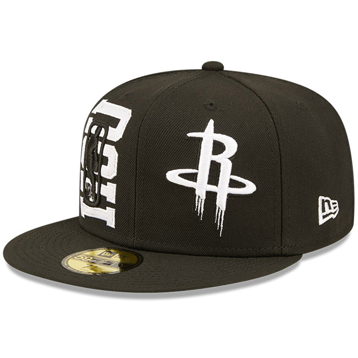 Houston Rockets New Era 2022 NBA Draft 59FIFTY Fitted Hat - Black/White