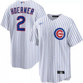 Men's Nico Hoerner Chicago Cubs White Home Replica Jersey
