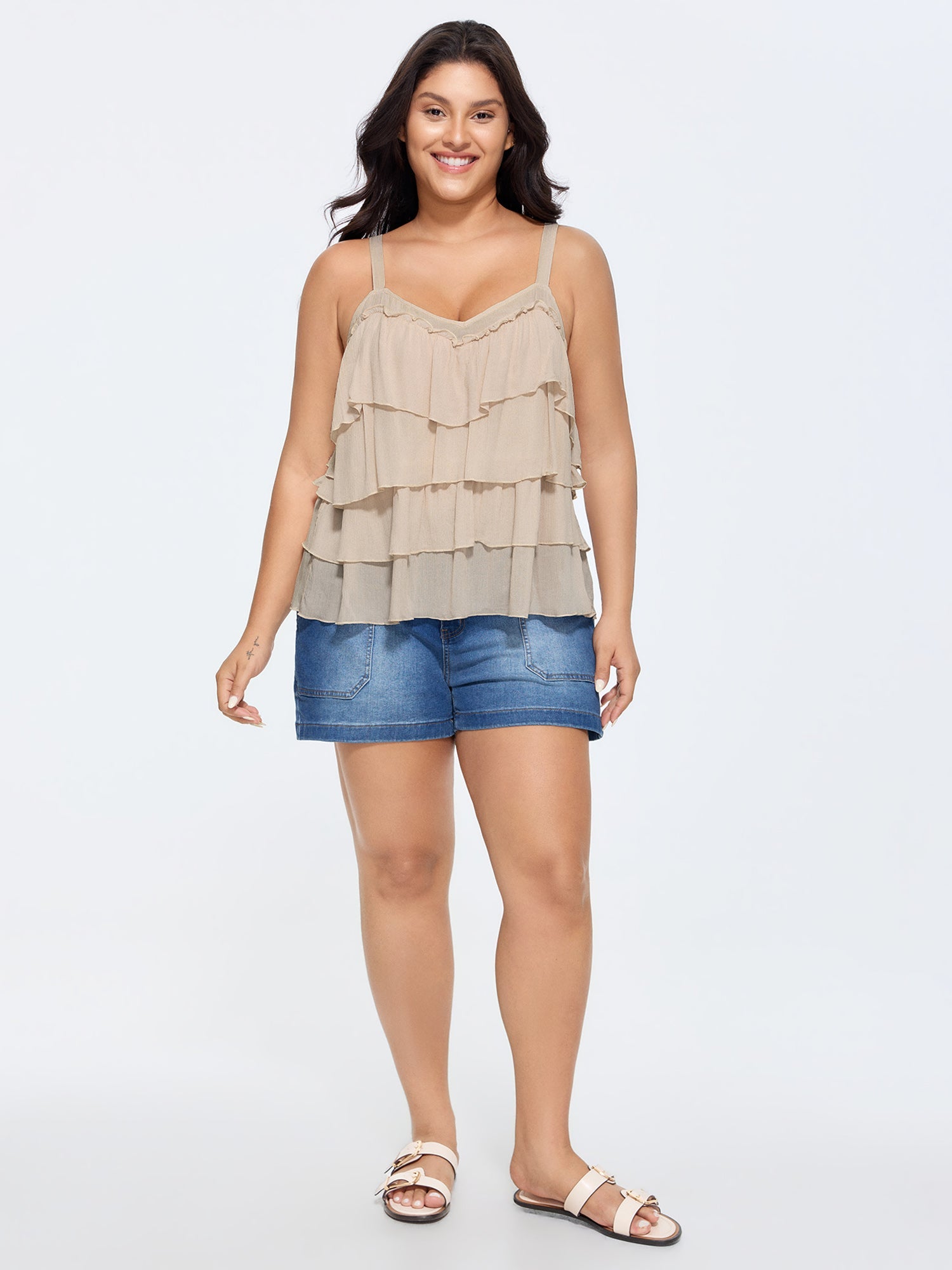 Supersoft Breathable Layered Tank Top
