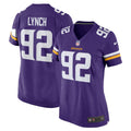 James Lynch Minnesota Vikings Nike Women s Game Player Jersey   Purple