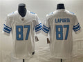 Men s Detroit Lions Sam LaPorta White 2023 Vapor Untouchable Limited Stitched Jerseys