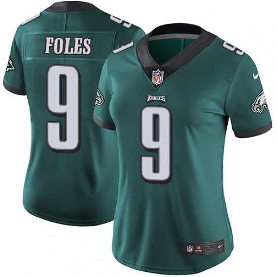 Women s Philadelphia Eagles Nick Foles Limited Player Jersey Midnight Green
