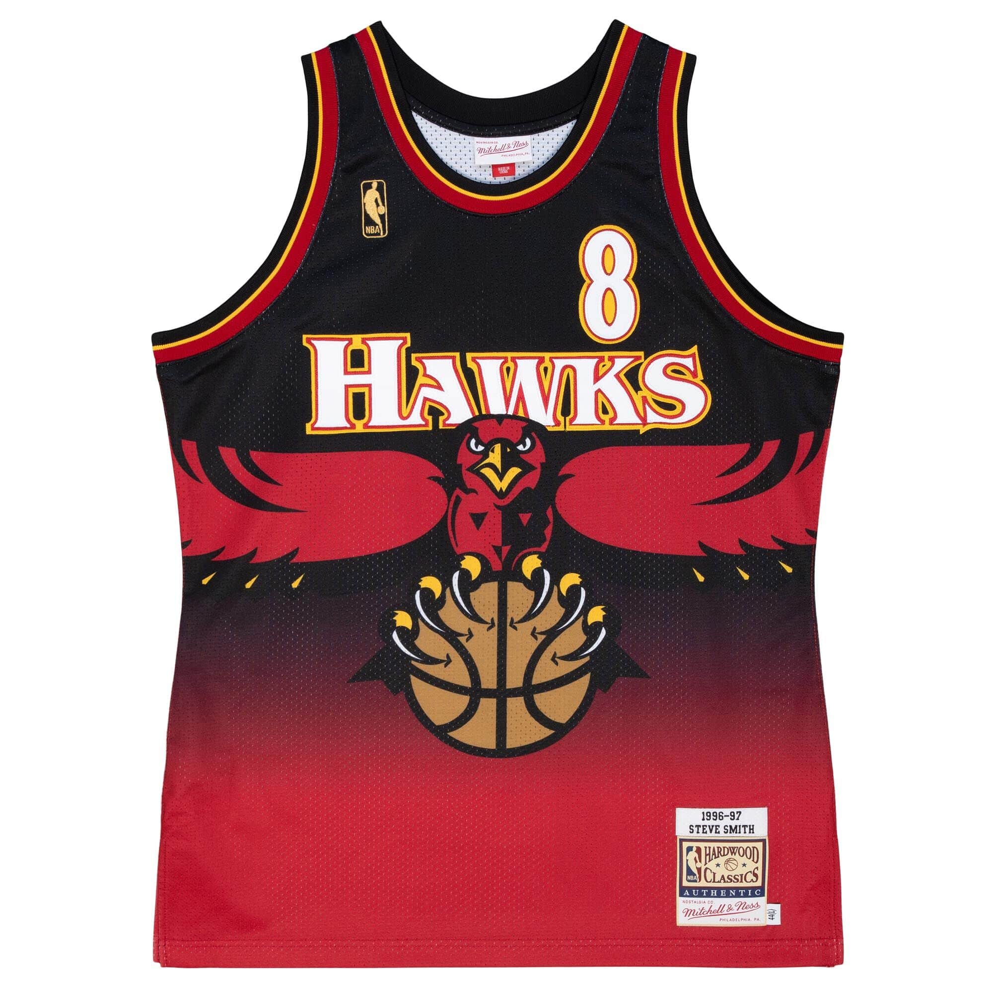 Authentic Steve Smith Atlanta Hawks, NBA Jerseys 1996-97 Jersey