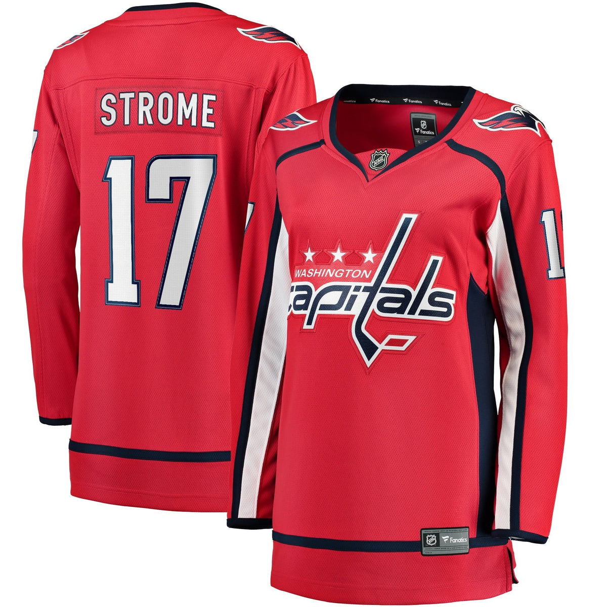 Women's Fanatics Branded Dylan Strome Red Washington Capitals Home Breakaway Player Jersey