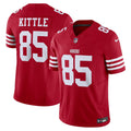 Men s Nike George Kittle Scarlet San Francisco 49ers Vapor F.U.S.E. Limited Jersey
