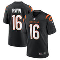 Men s Nike Trenton Irwin Black Cincinnati Bengals Game Player Jersey