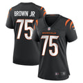 Women s Nike Orlando Brown Jr. Black Cincinnati Bengals Team Game Jersey
