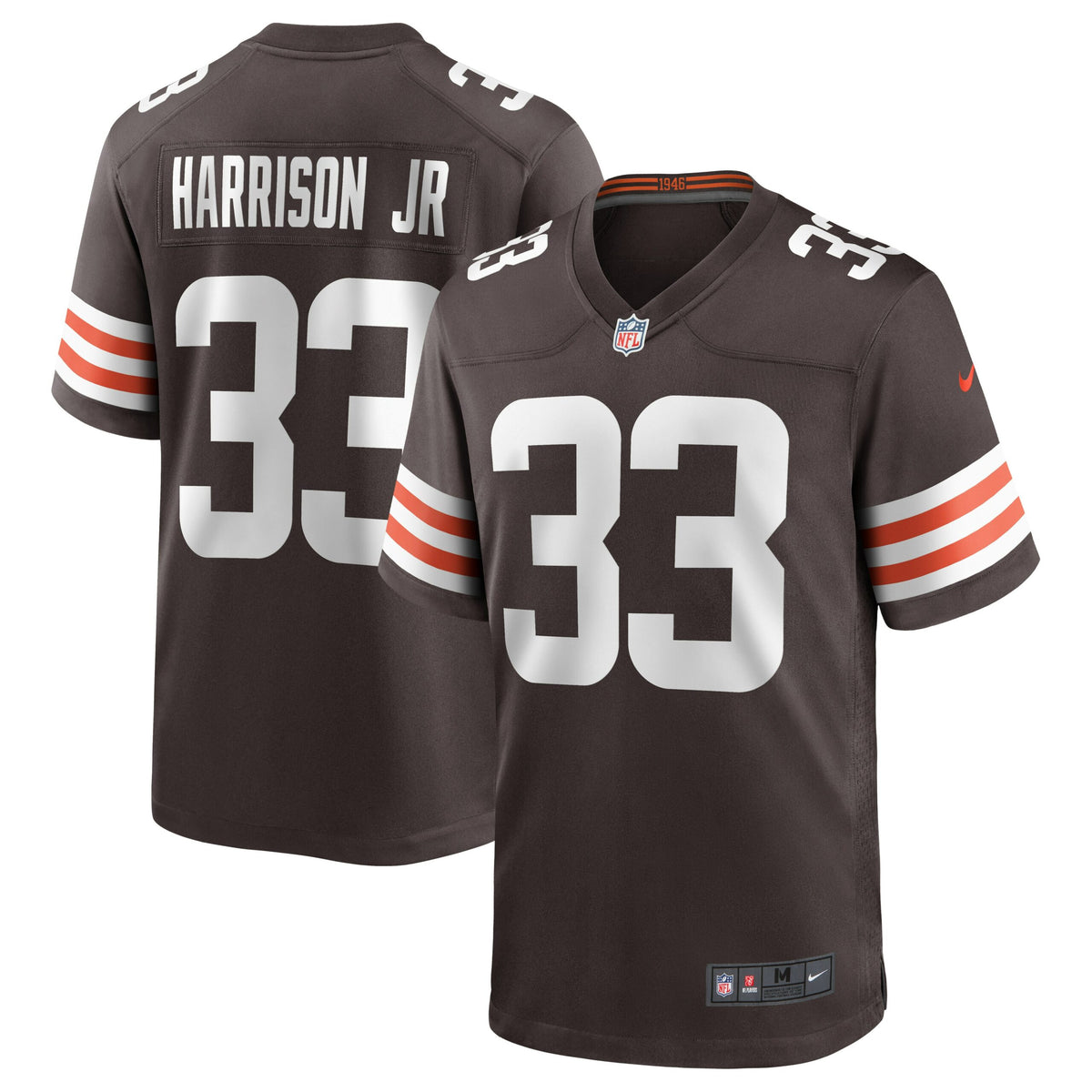 Ronnie Harrison Jr. Cleveland Browns Nike Game Jersey   Brown