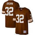 Jim Brown Cleveland Browns Mitchell   Ness Legacy Replica Jersey   Brown