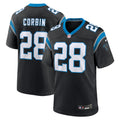 Jashaun Corbin Carolina Panthers Nike Team Game Jersey    Black
