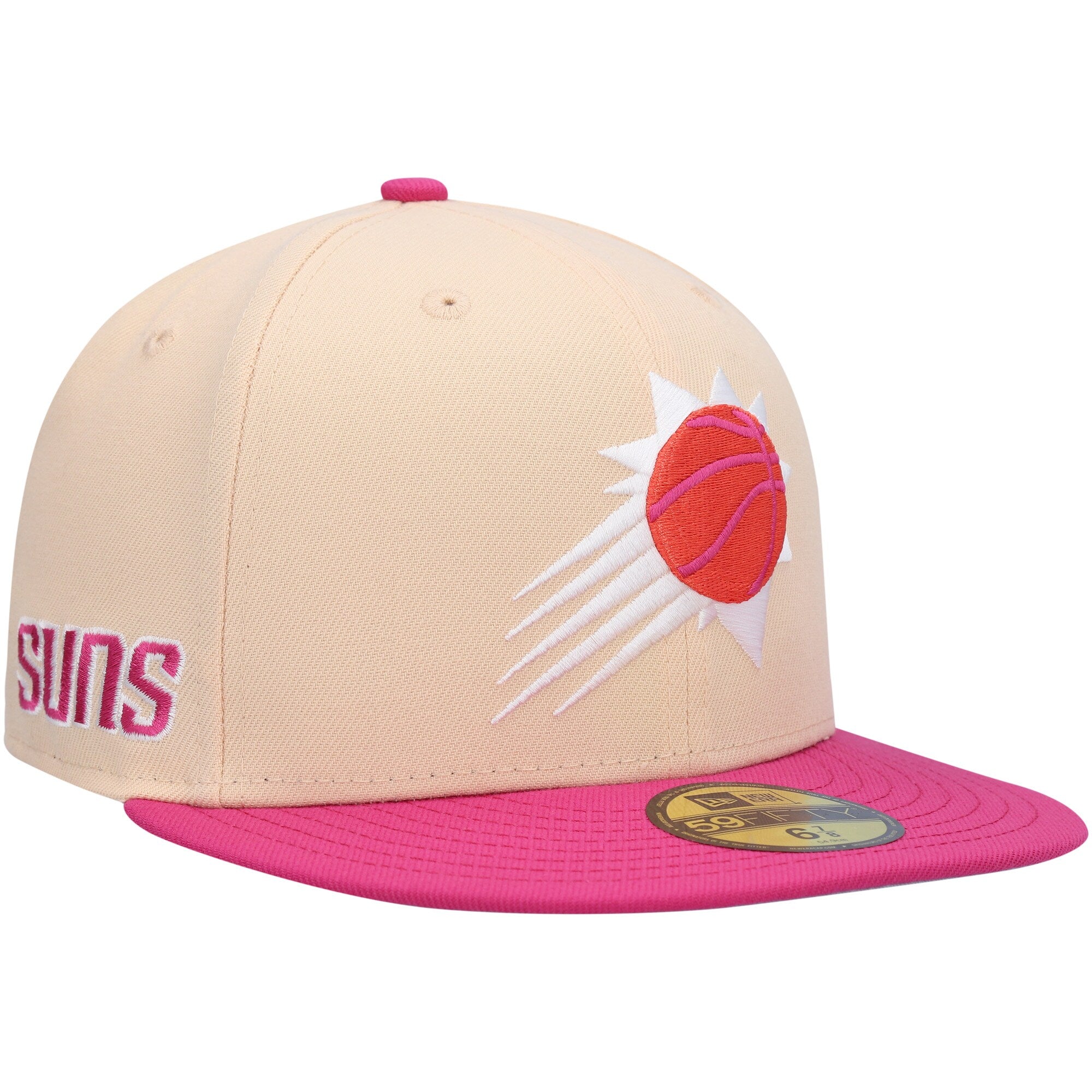 Phoenix Suns New Era Passion Mango 59FIFTY Fitted Hat - Orange/Pink