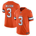 Russell Wilson Denver Broncos Nike Vapor F.U.S.E. Limited Jersey   Orange