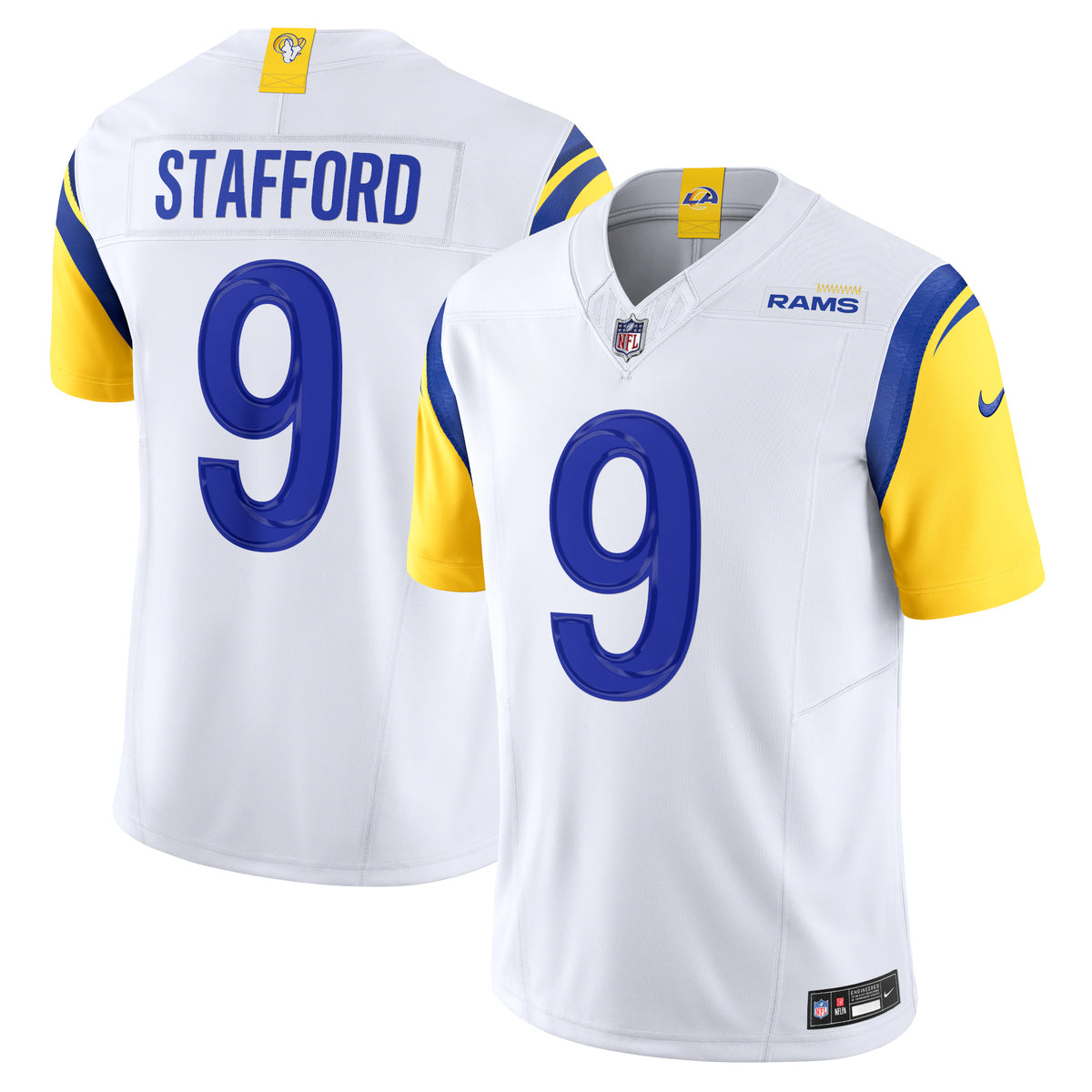 Matthew Stafford Los Angeles Rams Nike Vapor F.U.S.E. Limited Jersey   White
