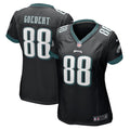 Women s Philadelphia Eagles Dallas Goedert Game Jersey   Black