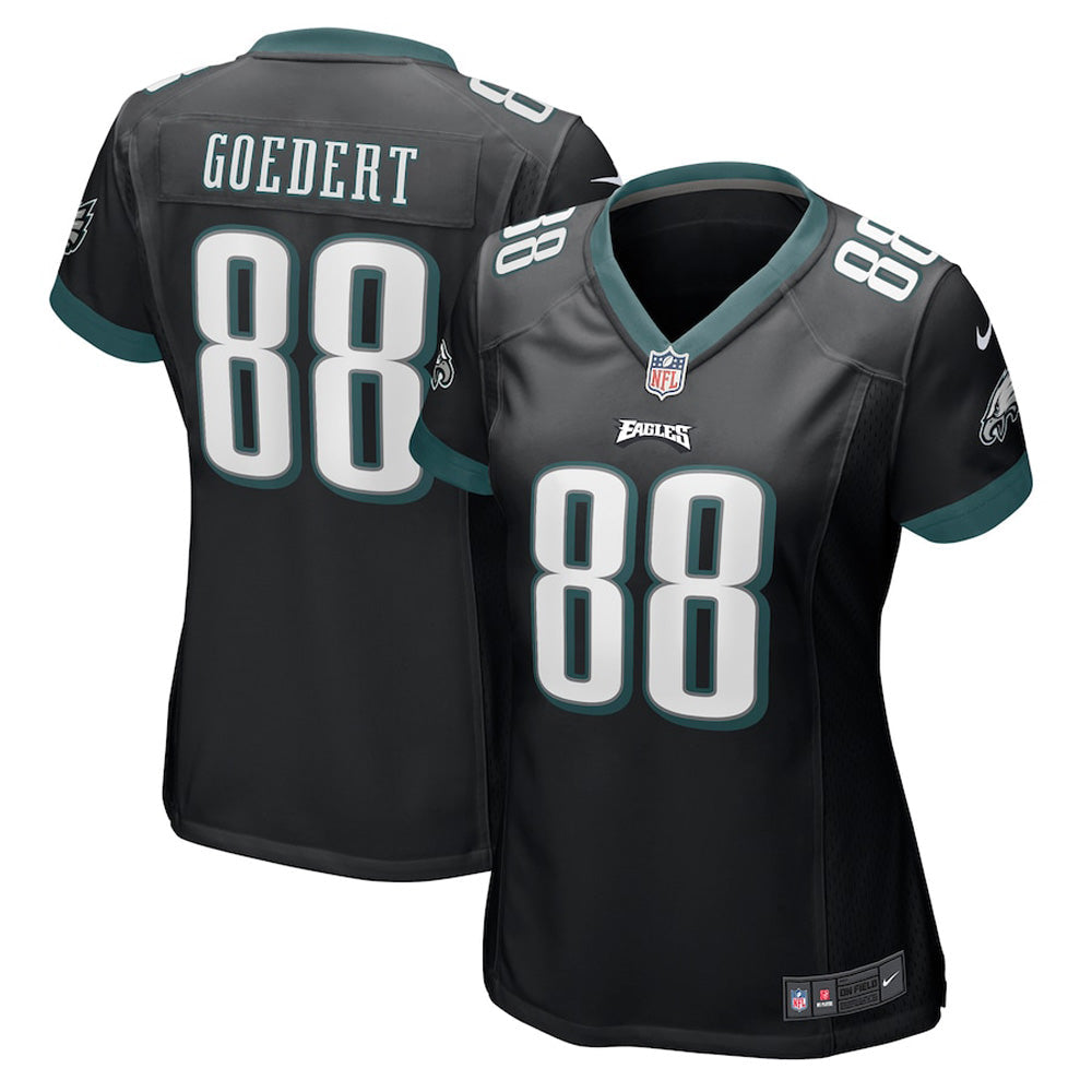 Women s Philadelphia Eagles Dallas Goedert Game Jersey   Black