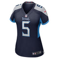 Kevin Hogan Tennessee Titans Nike Women s Home Game Player Jersey   Navy