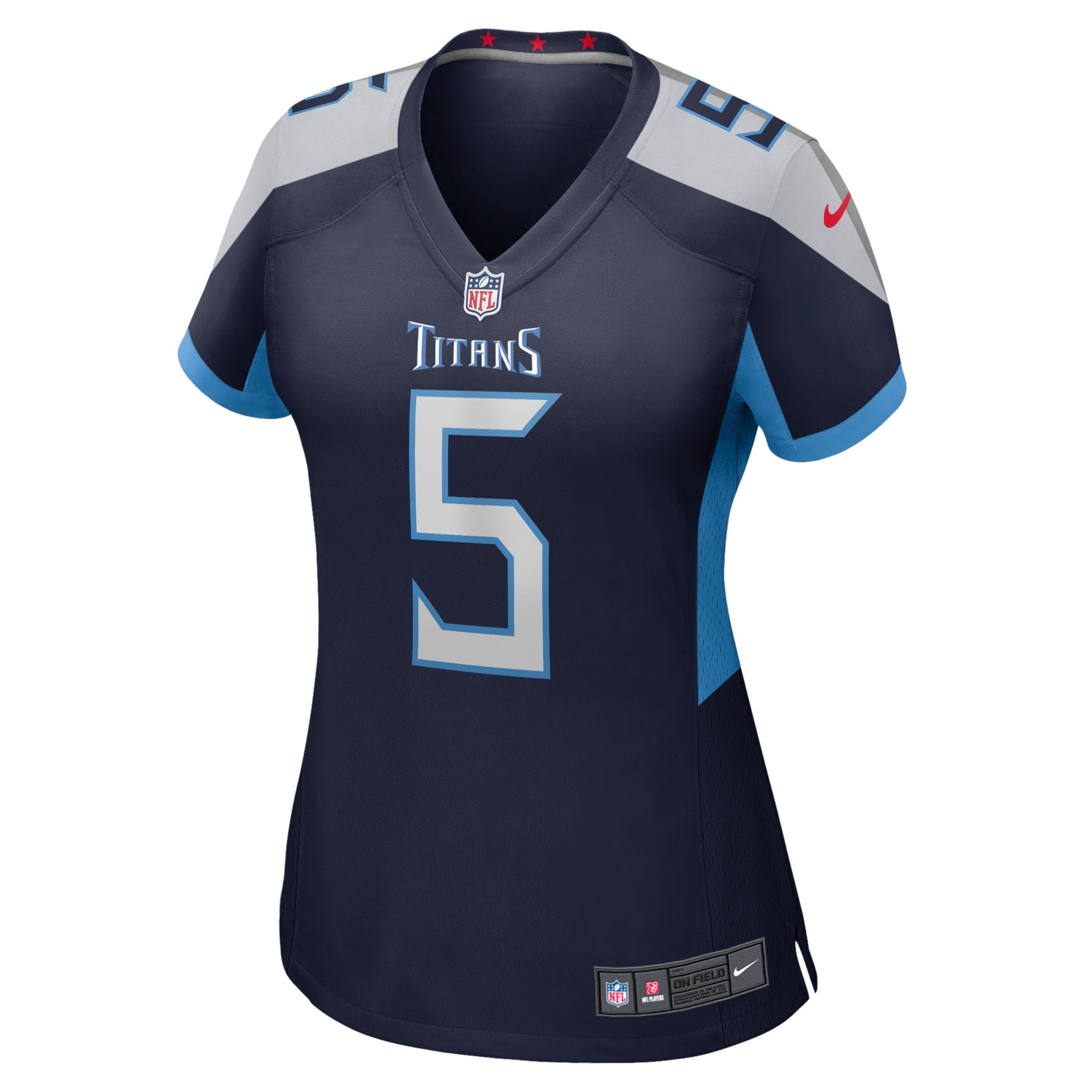 Kevin Hogan Tennessee Titans Nike Women s Home Game Player Jersey   Navy