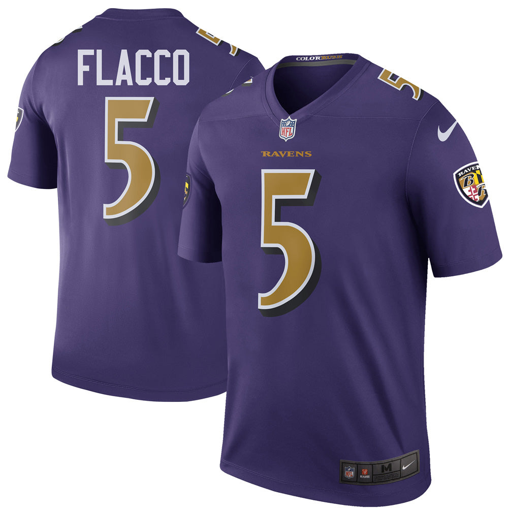 Youth Baltimore Ravens Joe Flacco Legend Jersey   Purple
