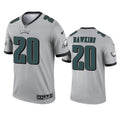 Youth Philadelphia Eagles Brian Dawkins Inverted Legend Jersey   Silver