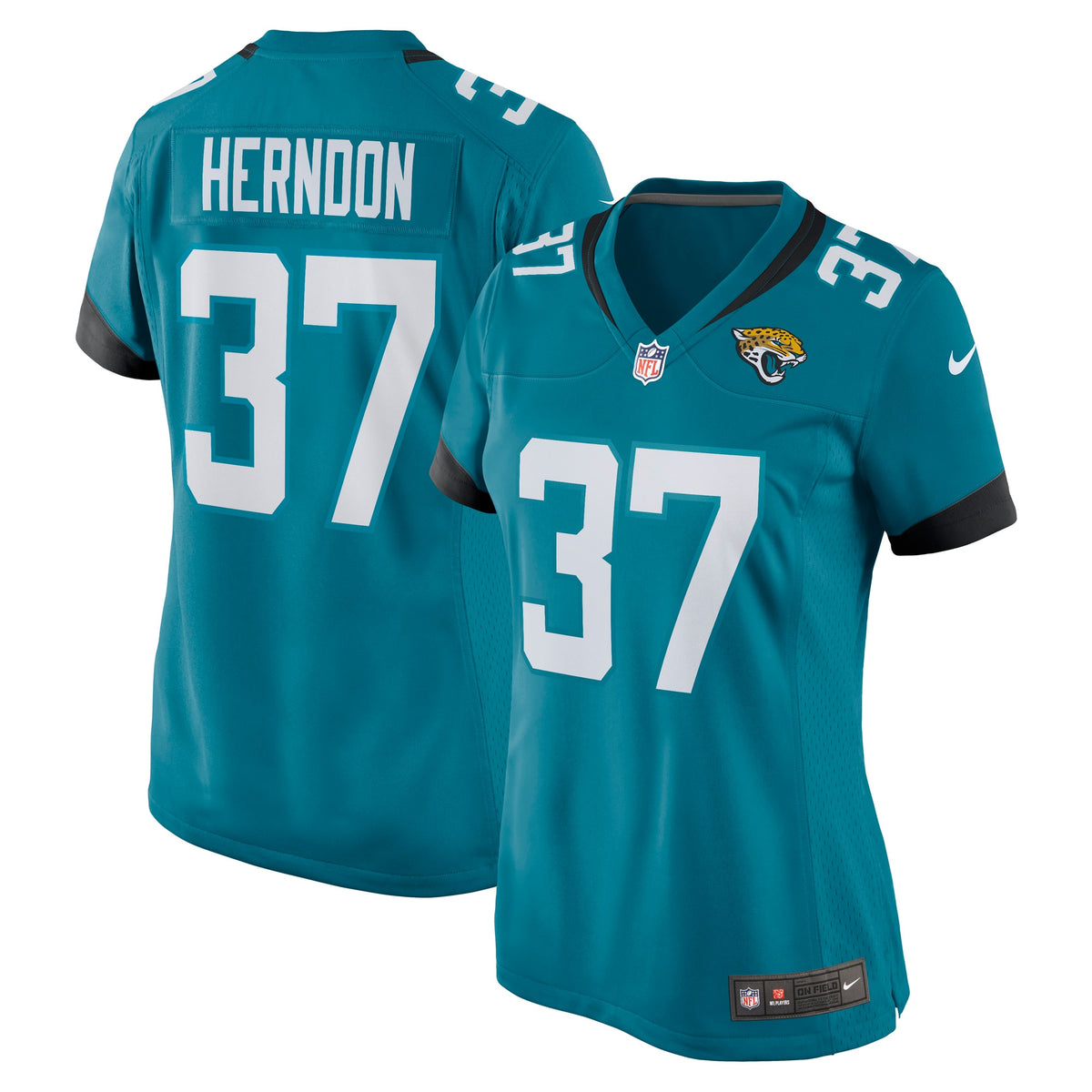 Tre Herndon Jacksonville Jaguars Nike Women s Game Jersey   Teal
