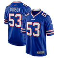 Tyrel Dodson Buffalo Bills Nike Game Player Jersey   Royal