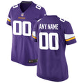 Minnesota Vikings Nike Women s Custom Game Jersey   Purple