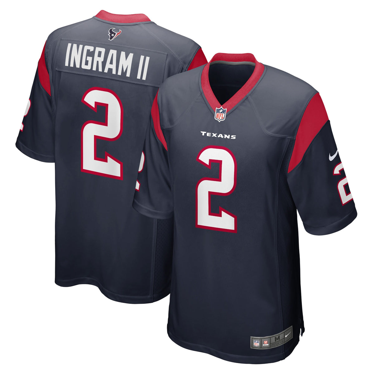 Mark Ingram II Houston Texans Nike Game Jersey   Navy
