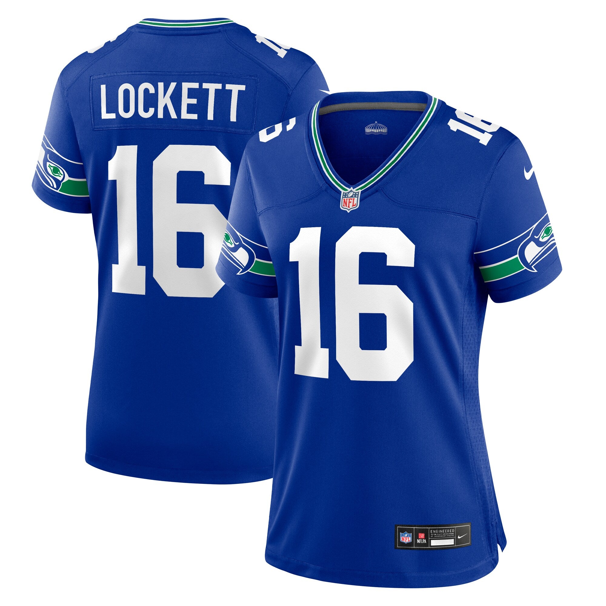 Tyler Lockett Seattle Seahawks Nike Women s Player Jersey Royal