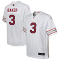 Budda Baker Arizona Cardinals Nike Youth Game Jersey   White