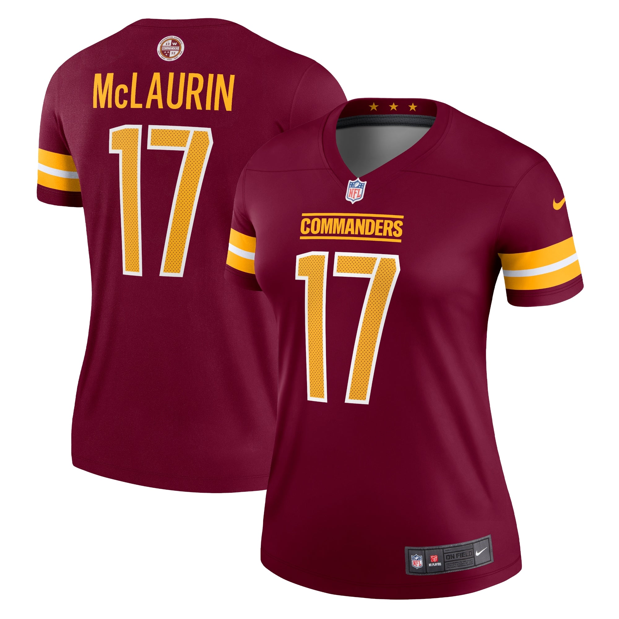 Terry McLaurin Washington Commanders Nike Women s Legend Jersey   Burgundy