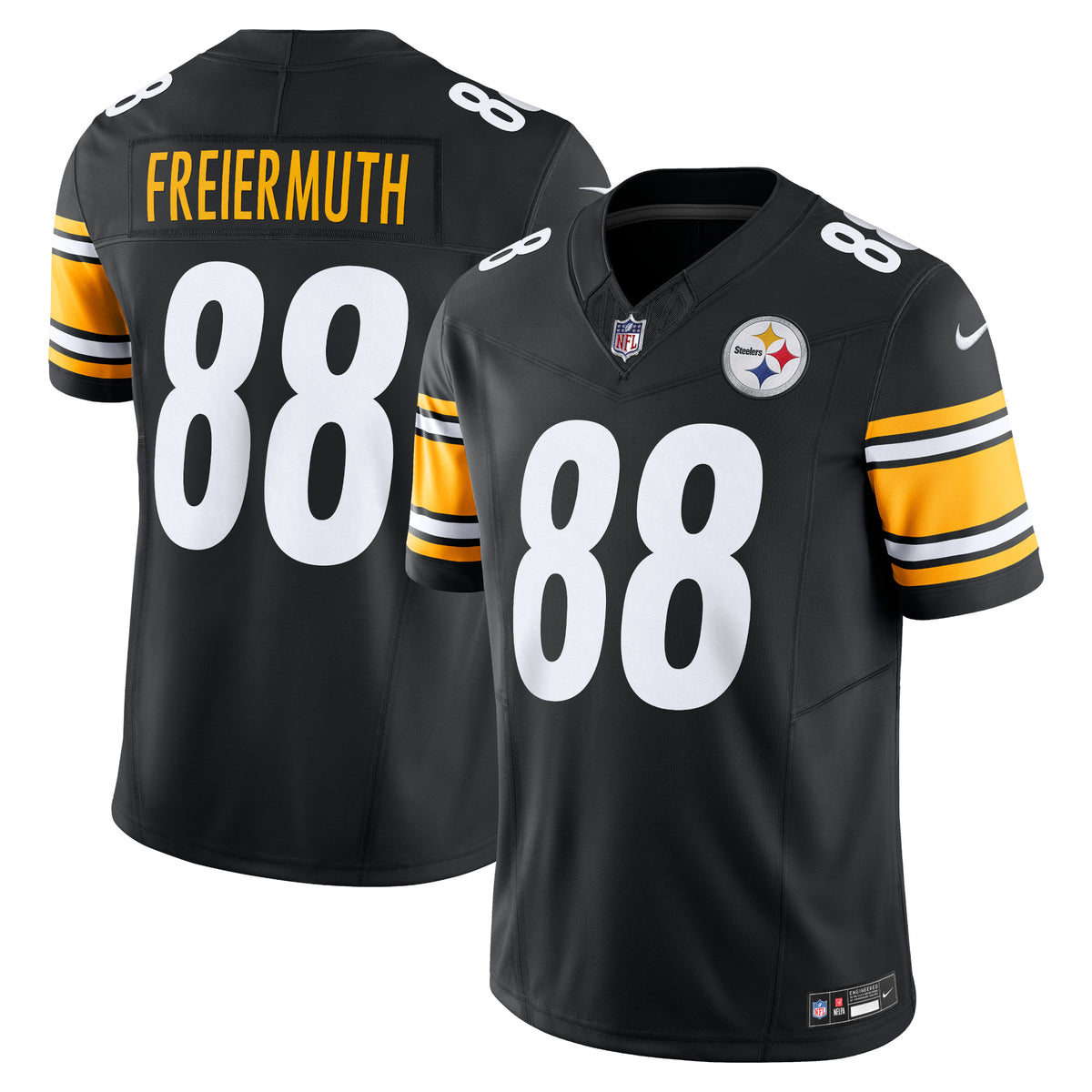 Pat Freiermuth Pittsburgh Steelers Nike Vapor F.U.S.E. Limited Jersey   Black