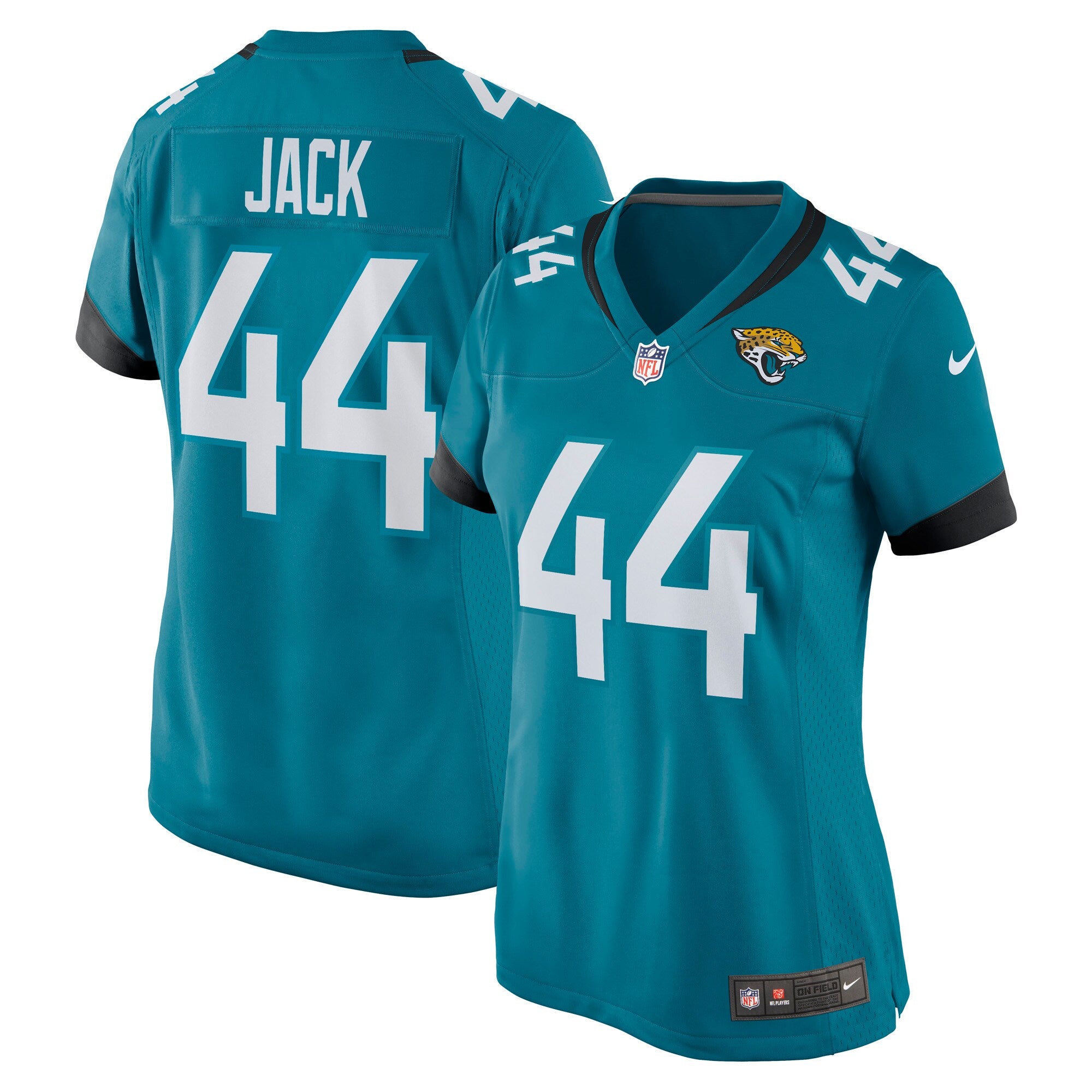 Myles Jack Jacksonville Jaguars Nike Women s Game Jersey   Teal