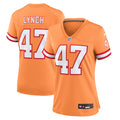John Lynch Tampa Bay Buccaneers Nike Women s Throwback Game Jersey   Orange