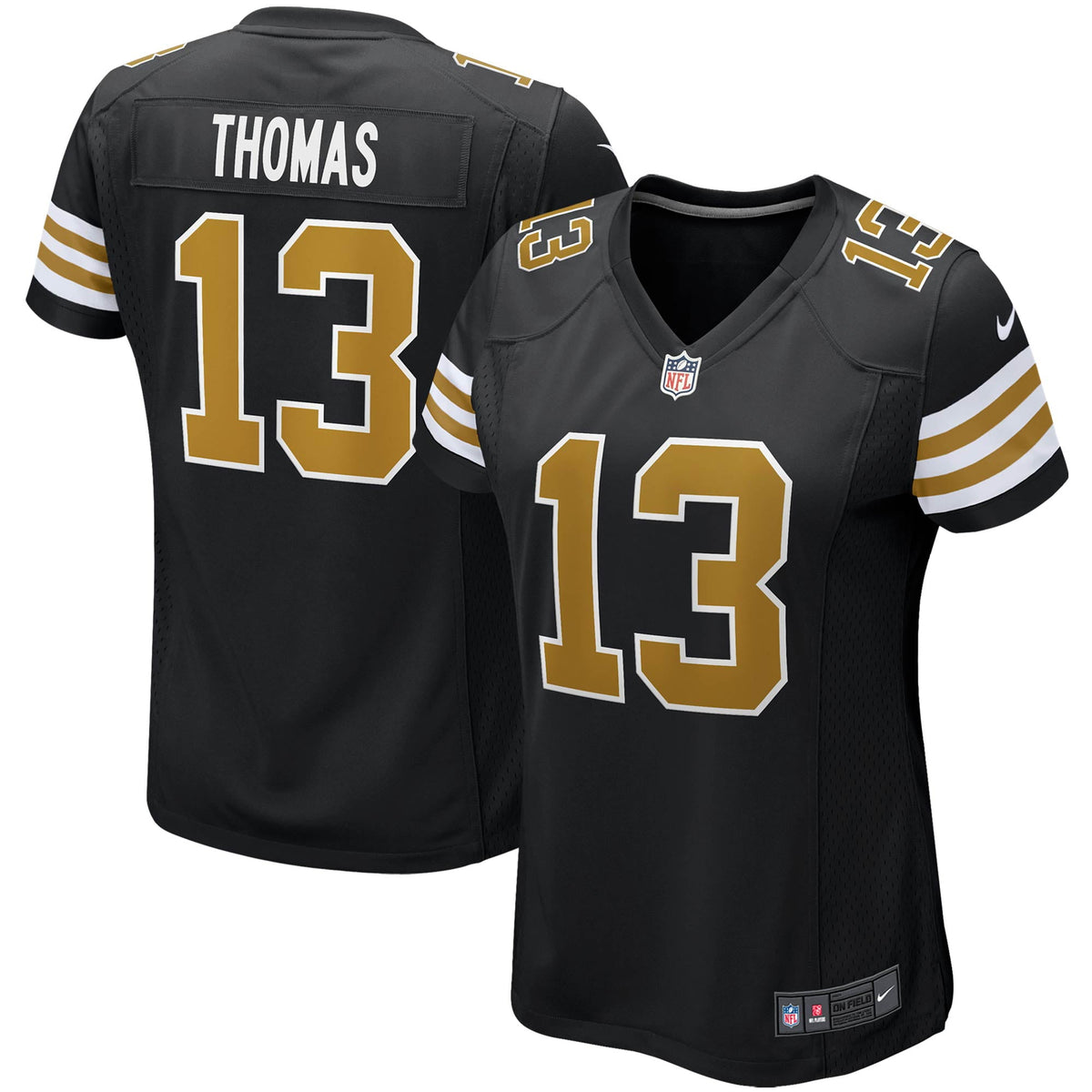 Women s Nike Michael Thomas Black New Orleans Saints Alternate Game Jersey