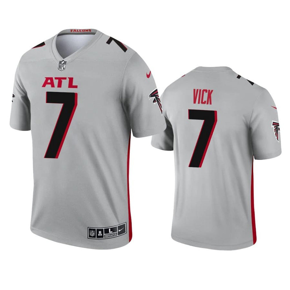 Youth Atlanta Falcons Michael Vick Inverted Legend Jersey   Silver