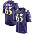 Men s Nike Patrick Mekari Purple Baltimore Ravens Game Player Jersey