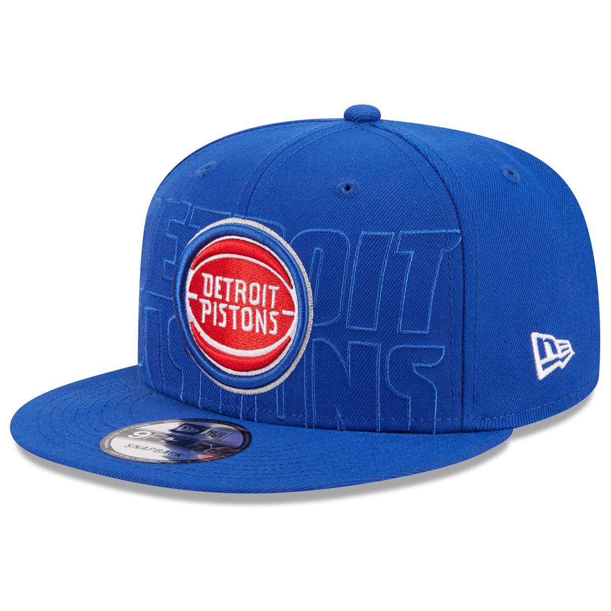 Detroit Pistons New Era 2023 NBA Draft 9FIFTY Snapback Hat - Blue