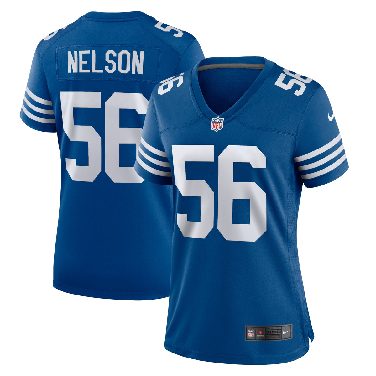 Quenton Nelson Indianapolis Colts Nike Women s Alternate Game Jersey   Royal