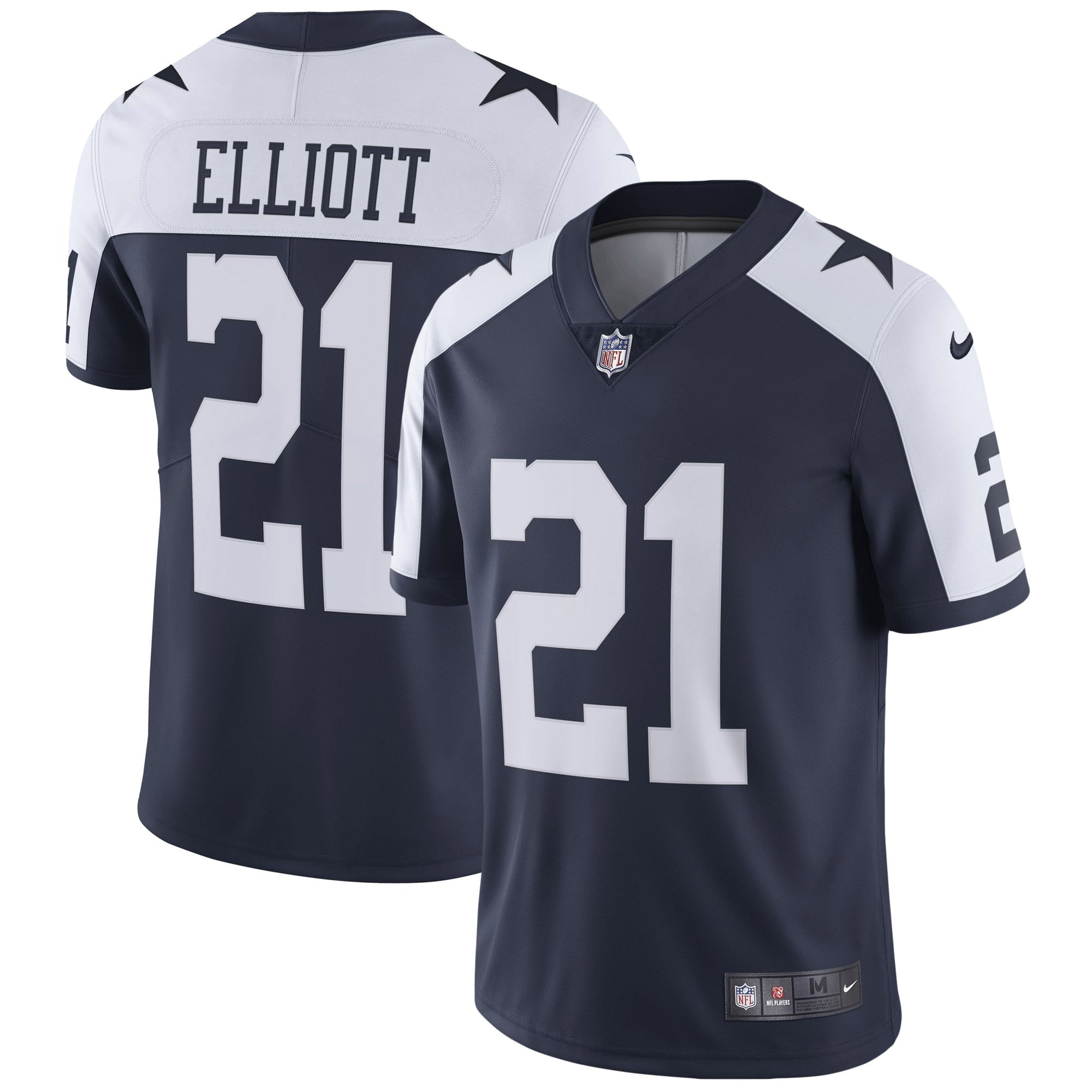 Ezekiel Elliott Dallas Cowboys Nike Alternate Vapor Limited Jersey   Navy