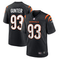 Men s Nike Jeffrey Gunter Black Cincinnati Bengals Game Player Jersey
