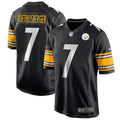 Ben Roethlisberger Pittsburgh Steelers Nike Team Game Jersey   Black