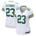 Women s Green Bay Packers Jaire Alexander Game Jersey   White