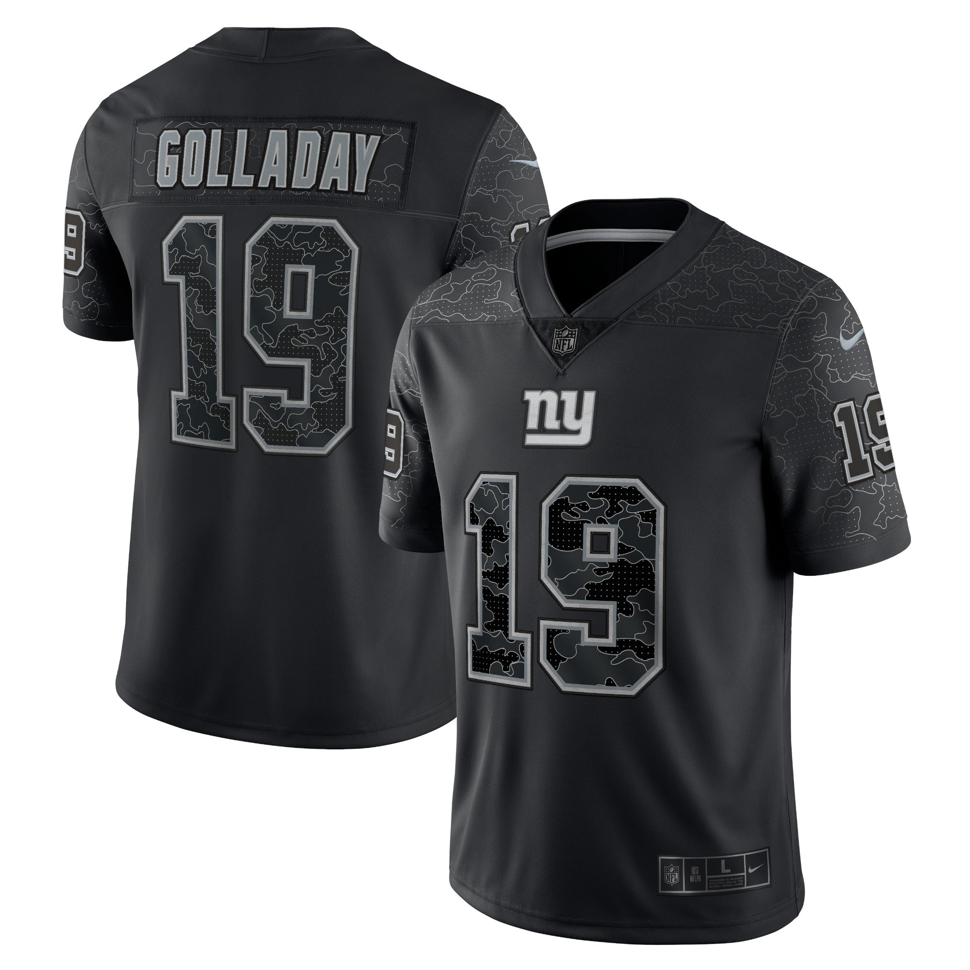 Kenny Golladay New York Giants Nike RFLCTV Limited Jersey Black