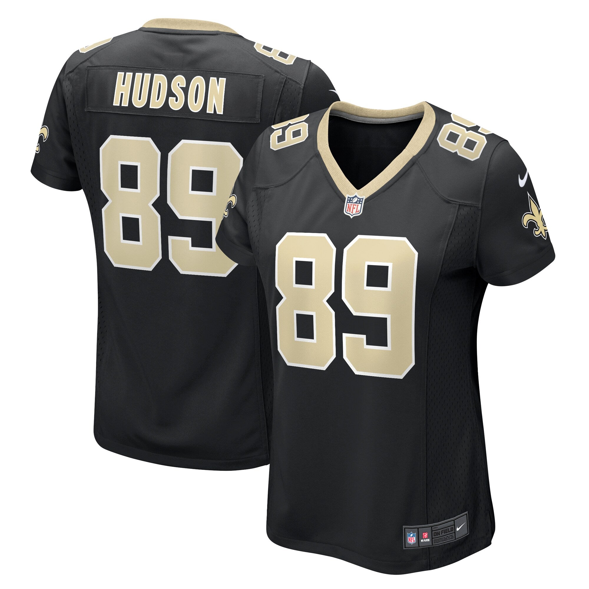 Tommy Hudson New Orleans Saints Nike Women s Team Game Jersey    Black