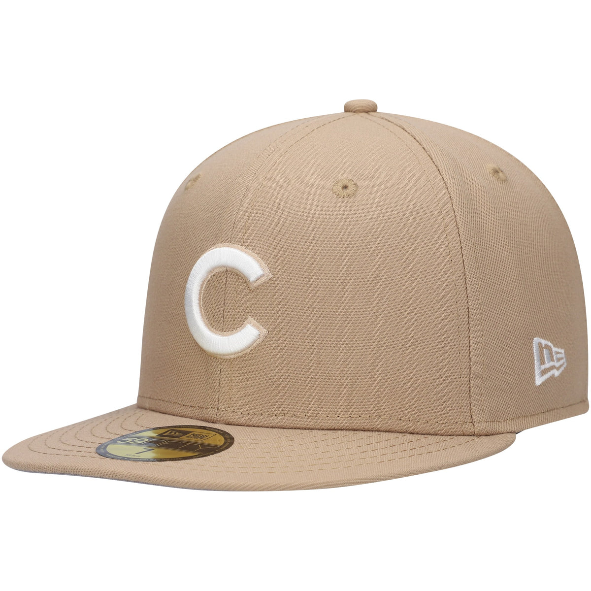 Chicago Cubs New Era 59FIFTY Fitted Hat - Khaki