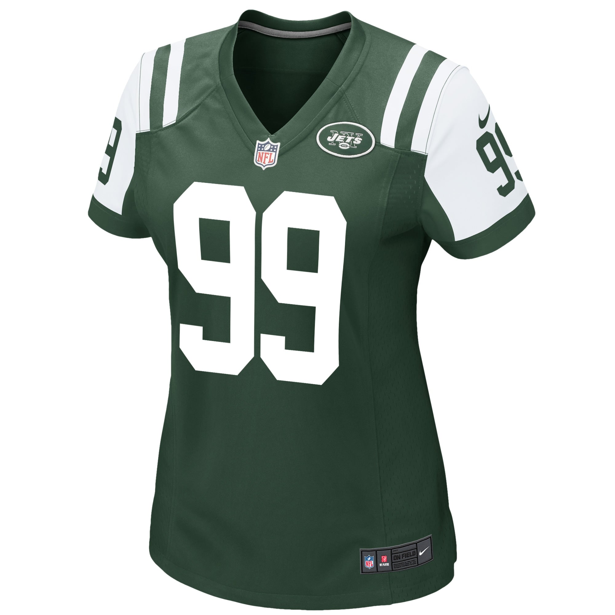 Women s Nike Mark Gastineau Green New York Jets Retired Game Jersey