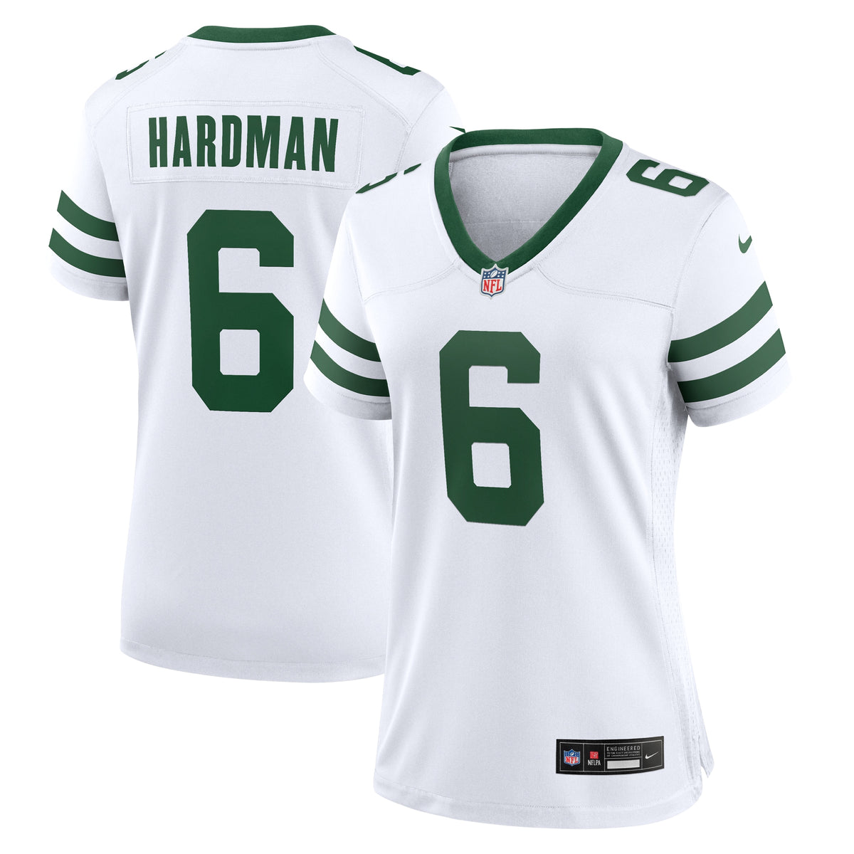 Mecole Hardman New York Jets Nike Women s Legacy Player Game Jersey   White