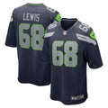 Damien Lewis Seattle Seahawks Nike Game Jersey College Navy
