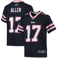 Josh Allen Buffalo Bills Nike Youth Inverted Team Game Jersey   Navy