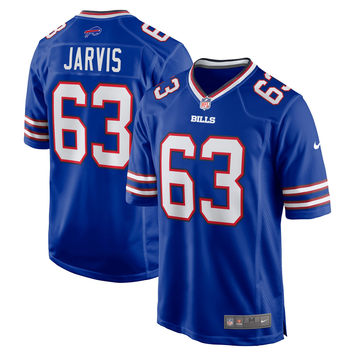 Kevin Jarvis Buffalo Bills Nike Team Game Jersey    Royal